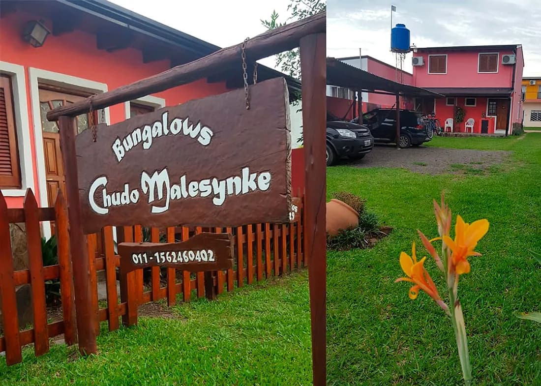 Chudo Malesynke, bungalows en San José