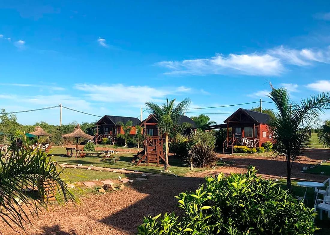 La Armoniosa, cabañas en San José